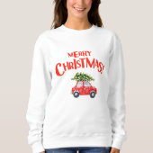 Ugly Christmas Sweater, Frohe Weihnachts Sweatshir Sweatshirt (Vorderseite)