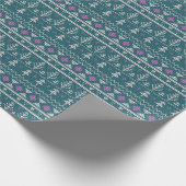 Ugly Christmas Sweater Geschenkpapier (Ecke)