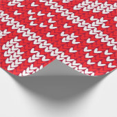 Ugly Christmas Sweater Geschenkpapier (Ecke)