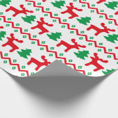 Ugly Christmas Sweater Geschenkpapier (Ecke)