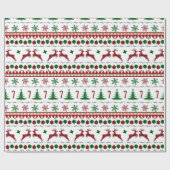 Ugly Christmas Sweater Geschenkpapier (Flach)