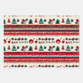 Ugly Christmas Sweater Geschenkpapier Set (Vorderseite)