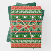Ugly Christmas Sweater Geschenkpapier Set (Beispiel)