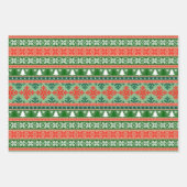Ugly Christmas Sweater Geschenkpapier Set (Vorderseite)