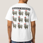 Ugly Christmas Sweater Idea T-Shirt (Rückseite)