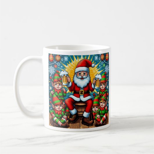 Ugly Christmas Sweater Kaffeetasse (Links)
