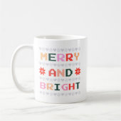 Ugly Christmas Sweater | Merry and Bright Kaffeetasse (Links)