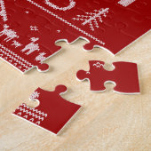 Ugly Christmas Sweater Merry ChristMas Christlich Puzzle (Seite)