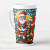 Ugly Christmas Sweater Milchtasse (Linke Ecke)