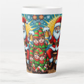 Ugly Christmas Sweater Milchtasse (Vorderseite)