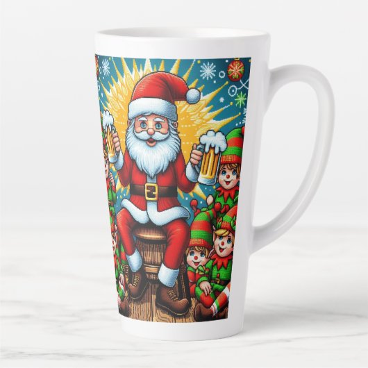 Ugly Christmas Sweater Milchtasse (Rechts)