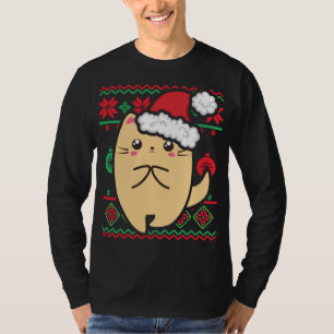 Ugly Christmas Sweater Niedlich Kawaii Anime Chibi T-Shirt