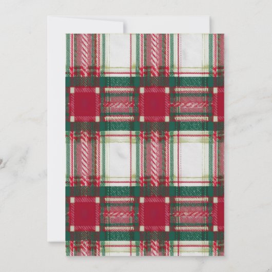 Ugly Christmas Sweater Party Einladung essen Drink (Rückseite)