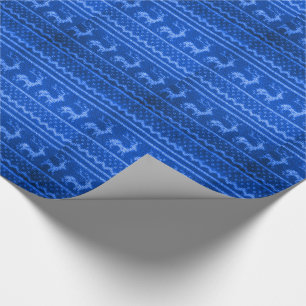 Ugly Christmas Sweater pattern Geschenkpapier