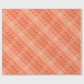 Ugly Christmas Sweater pattern Geschenkpapier (Flach)