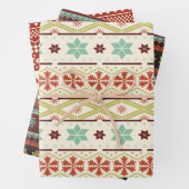 Ugly Christmas Sweater Series Wrapping Paper Sheet Geschenkpapier Set (Beispiel)