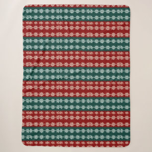 Ugly Christmas Sweater Strick Traditionelles Muste Sherpadecke