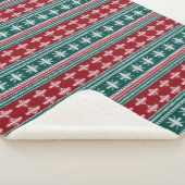 Ugly Christmas Sweater Strick Traditionelles Muste Sherpadecke (3/4)