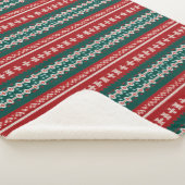 Ugly Christmas Sweater Strick Traditionelles Muste Sherpadecke (3/4)
