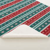 Ugly Christmas Sweater Strick Traditionelles Muste Sherpadecke (3/4)