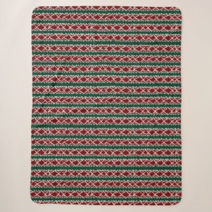 Ugly Christmas Sweater Strick Traditionelles Muste Sherpadecke