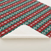Ugly Christmas Sweater Strick Traditionelles Muste Sherpadecke (3/4)