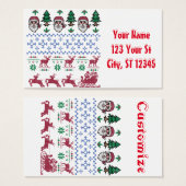 Ugly Christmas Sweater Style Thunder_Cove (Vorne & Hinten)