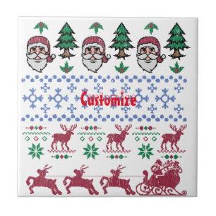 Ugly Christmas Sweater-Style Thunder_Cove Fliese