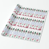 Ugly Christmas Sweater Style Thunder_Cove Geschenkpapier (Ungerollt)