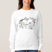UGLY CHRISTMAS SWEATER SWEATSHIRT (Vorderseite)