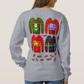 Ugly Christmas Sweater Sweatshirt (Rückseite)