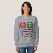 Ugly Christmas Sweater Sweatshirt (Vorne ganz)
