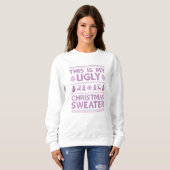 Ugly Christmas Sweater Sweatshirt (Vorne ganz)