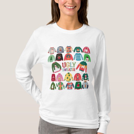 Ugly Christmas Sweater T-Shirt (Vorderseite)