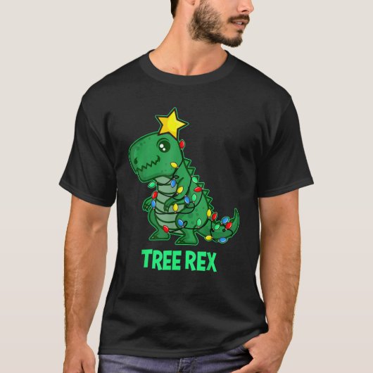 UGLY CHRISTMAS Sweater Trex Geschenk T Rex Dino fü T-Shirt (Vorderseite)
