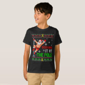 Ugly Christmas Sweater Working It At The Le Funny T-Shirt (Vorne ganz)
