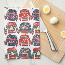 Ugly Christmas Sweaters Geschirrtuch