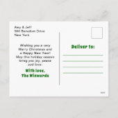 Ugly Christmas Sweaters Green Frohe Weihnachten (Rückseite)