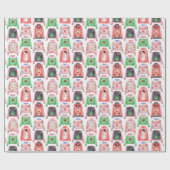 Ugly Christmas Sweaters Pattern Geschenkpapier (Flach)