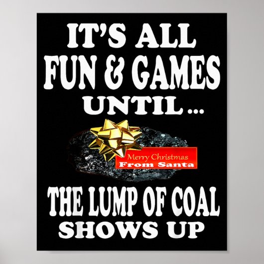 Ugly Christmas T Shirt Naughty Kid Men Women Lump Poster (Vorne)