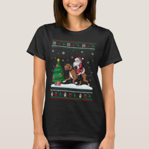 Ugly Christmas Tree Lights Xmas Weihnachtsfeiertag T-Shirt