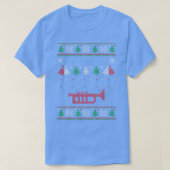 Ugly Christmas Trumpet T-Shirt (Design vorne)