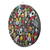 Ugly Christmas und Happy New Year Dartscheibe (Vorderseite rechts)