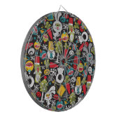 Ugly Christmas und Happy New Year Dartscheibe (Vorderseite Links)