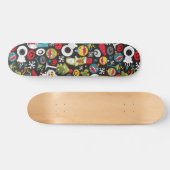 Ugly Christmas und Happy New Year Skateboard (Horizontal)