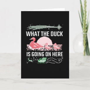 Ugly Christmas - Was für eine Ente Karte