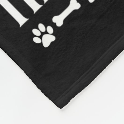 Ugly Dachshund Christmasthrough The Snow Gift Chri Fleecedecke (Ecke)