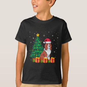 Ugly Drever Weihnachtsmannmütze Weihnachtsleuchten T-Shirt