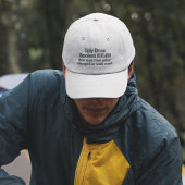 Ugly Drum Smokers Rule Hat Bestickte Baseballkappe