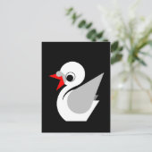 Ugly Duckling Postkarte (Stehend Vorderseite)